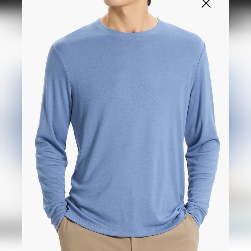 Theory Essential Long Sleeve T-Shirt Size Medium